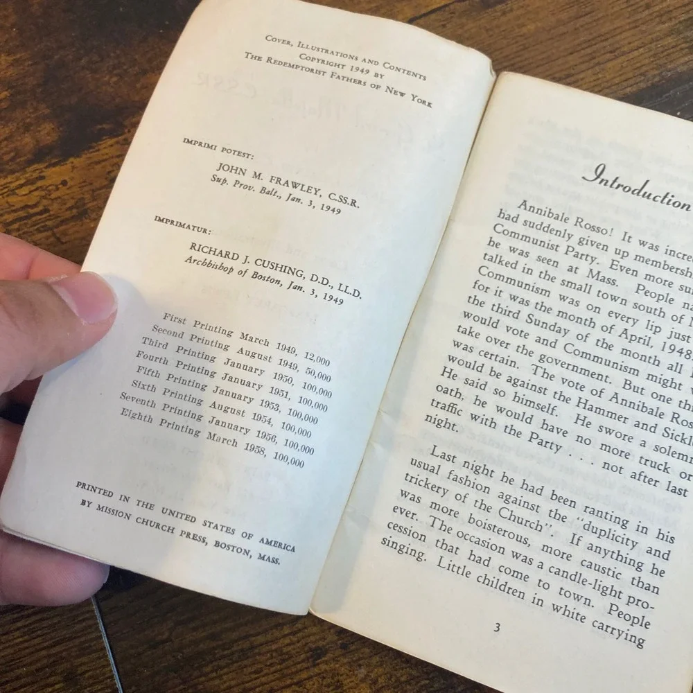 St Gerard Majella Patron of Mothers Catholic Religious Book Vtg 1958 Illustrated